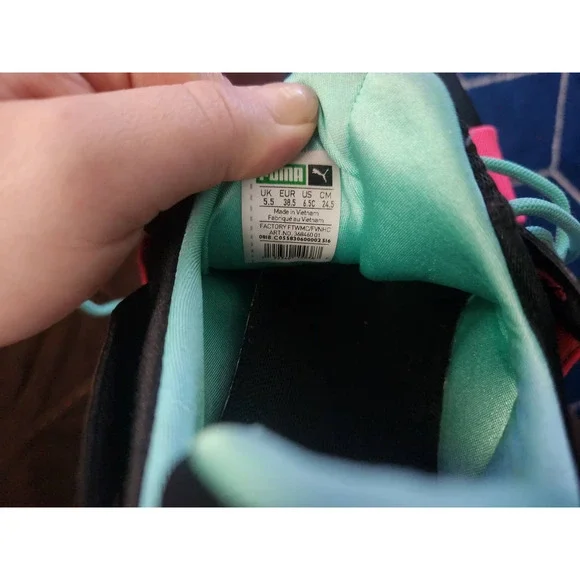 Puma Womens Muse Fabric Low Top Shoes 6.5 - Picture 8 of 8